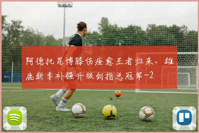 阿德托昆博膝伤痊愈王者归来,雄鹿新季补强升级剑指总冠军